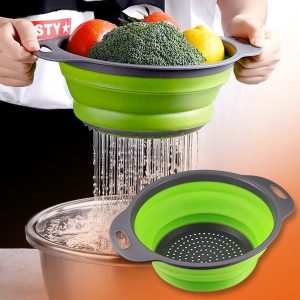 Silikonsiebe (2 Stück) | FOLDRAIN