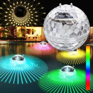 Solar-Disco-Kugel DISCOGLO - Elegante und unterhaltsame Beleuchtung für jeden Raum! | DISCOGLO