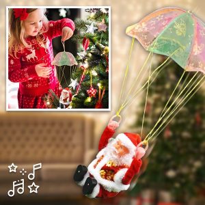Weihnachtsmann mit Fallschirm | SANTASWING
