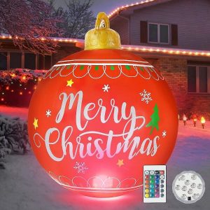 Riesige aufblasbare Weihnachtskugel-Dekoration | SPIRITBALL