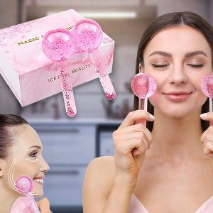 Gesichtsmassagegerät-Eiskugeln (2 Stück) | GLACIE