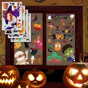 Halloween Fensteraufkleber (10 Aufkleber im Set) | SPOOKCLINGS