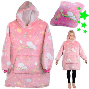 Decke und Kapuzenpullover in einem für Kinder | KIDHUG