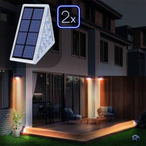 Wasserdichte Solarlampe (2 Stück) | LUMOSTEP