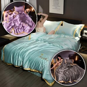 Seidig weiche satin-bettdecke | SILKSTAR