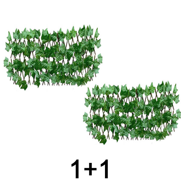 1x Dekorativer und praktischer Zaun für Terrasse und Garten | GREENFENCE 1+1 GRATIS