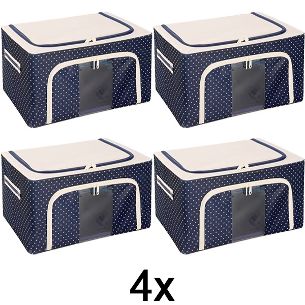 4x Kleiderschrank Aufbewahrungsbox | STACKBOX