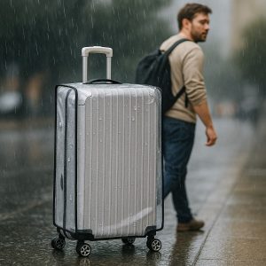 Kratzfester und wasserabweisender Kofferschutz | LUGICOVER