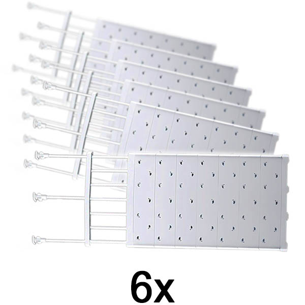 6x Erweiterbares Lager-Regal | SHELFEXPEND