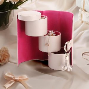 Tragbarer Schmuck-Organizer mit mehreren Ebenen | LAYERLY