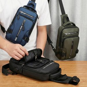 Wasserdichte, diebstahlsichere Umhängetasche | ONNBAG