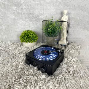 Retro-Bluetooth-Lautsprecher mit Ozeanwellenprojektor (14 x 15 cm) | VIVAPLAY